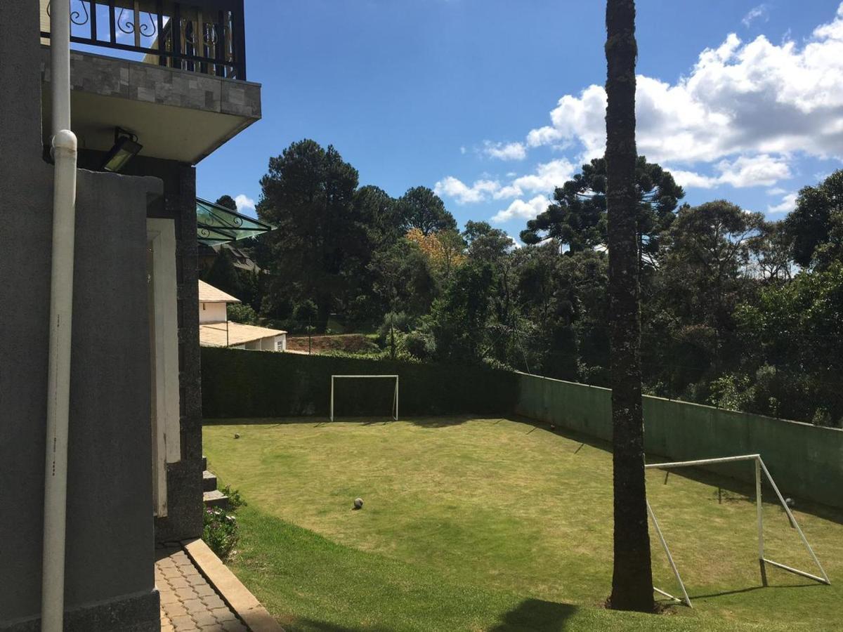 Excelente Casa, Bairro Nobre Em Campos Do Jordao Villa Bagian luar foto